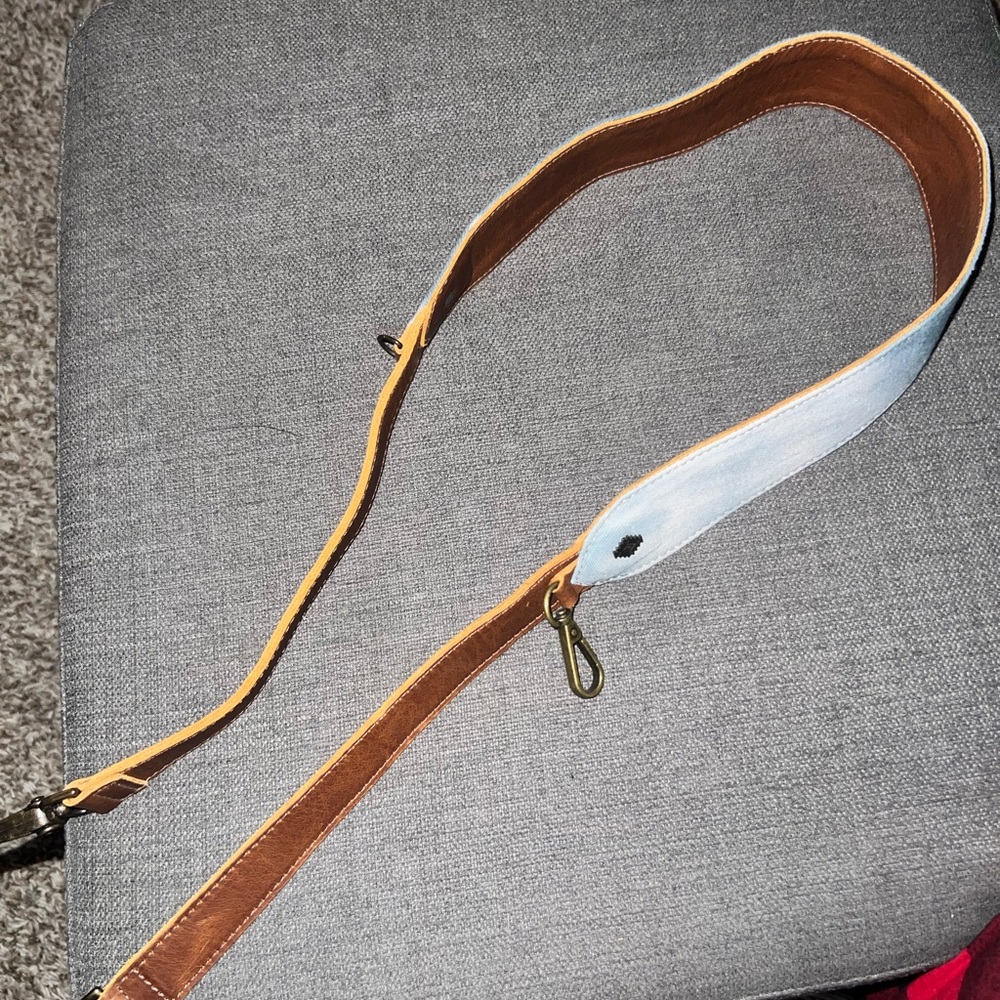 Nena & Co crossbody utility strap in cafe